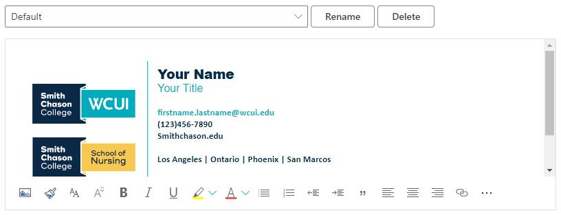 Create Your Smith Chason College Signature – Smith Chason